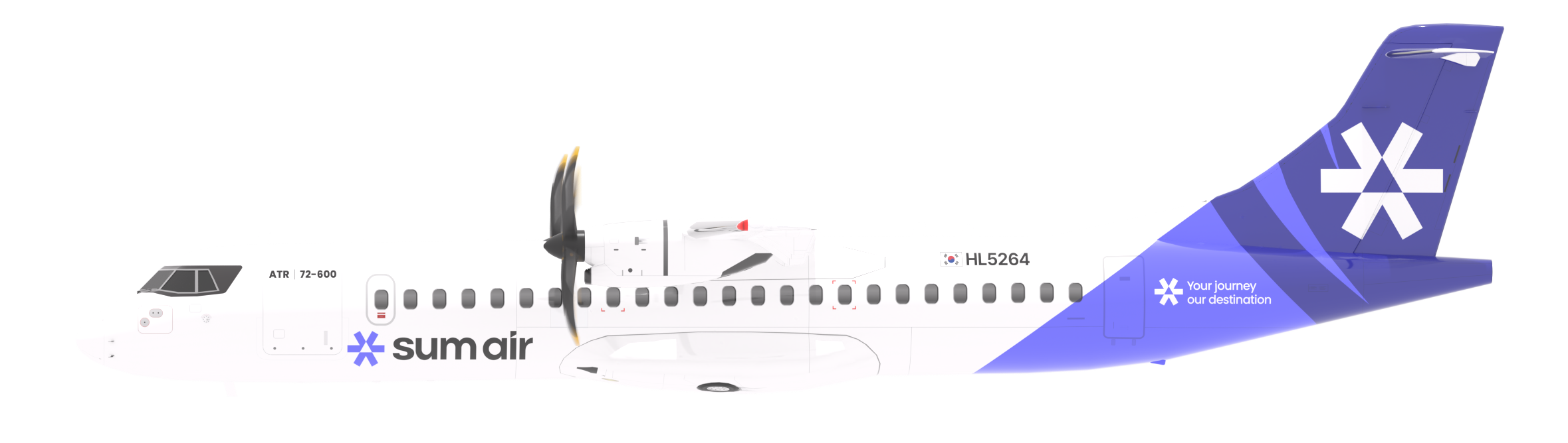 ATR 72-600 항공기
